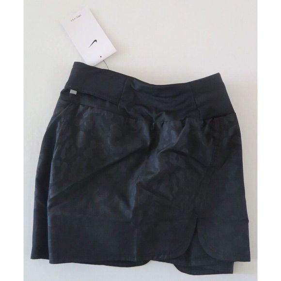 Nike DD6030 010 Women's Sz M Black Dri-Fit Running Crew Shorts - Picture 5 of 5